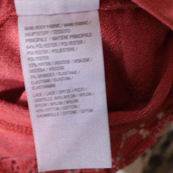 Logo Lounge Zip Up SweatShirt Jacket Crochet Lace - Picture 8 of 8